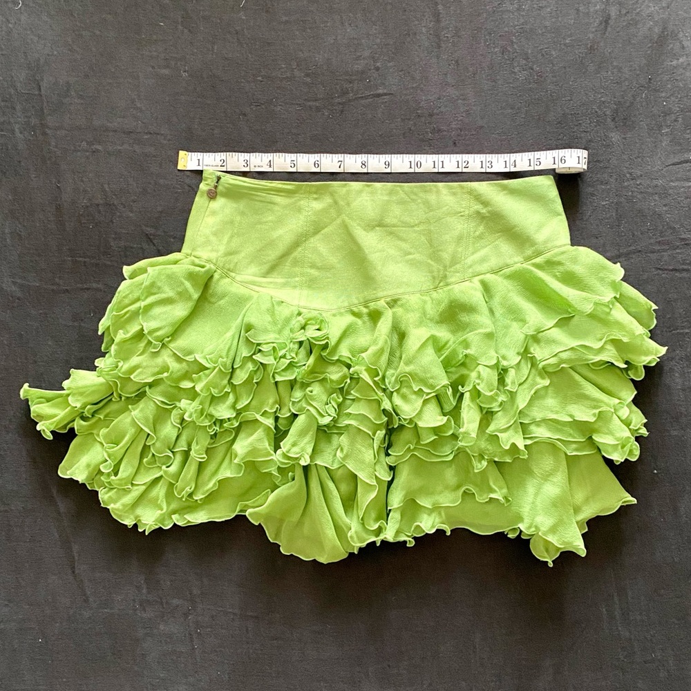 Roberto Cavalli silk mini skirt